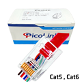 Hạt mạng Cat 5, Cat 6 PicoLink chính hãng xuyên thấu RJ45 PN: PL19156