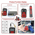 Máy test cáp mạng NOYAFA - NF-858C đa năng 2 in 1 PoE & BNC, cáp VFL