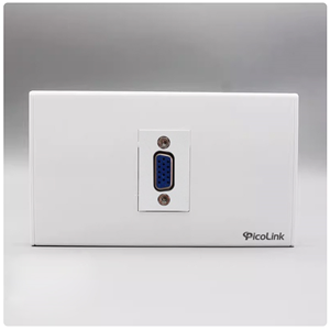 Bộ Wallpalte 1 Port - VGA ( Nhân VGA + Mặt 1 Cổng )