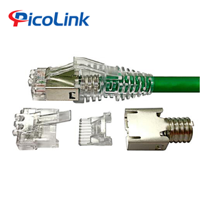 Hạt mạng PicoLink Cat6A FTP ( 3 mảnh) Chính Hãng PN: PL111989