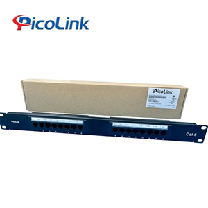 Thanh đấu nối Patch panel 16 port Cat6 PICOLINK mã PN:PL-S1U16 -C6