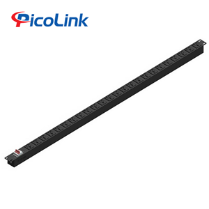 Thanh nguồn PDU chuẩn đa năng 24 cổng lắp tủ rack 9 inch cao cấp