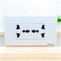 Bộ Wallplate 2 ổ điện 3 chấu Picolink PLD-19203