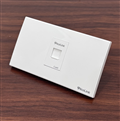 Bộ Wallplate mạng 1 cổng Cat6 ( 1 Mặt + 1 Nhân ) PLM19101