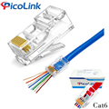Hạt mạng Cat6 Xuyên thấu, Đầu Bấm Mạng RJ45 Cat6 Xuyên thấ, PicoLink PL-XT19166