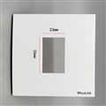 Mặt hình vuông 1 cổng, Mặt Wallplate 1 cổng Picolink PL-191-01V
