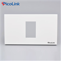 Mặt ổ cắm 1 cổng hình chữ nhật, Picolink PL-M191-01