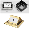 ổ cắm đế âm sàn 1 ổ quang và 1 vga Picolink PL-QV102