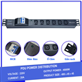 Ổ CẮM PDU TỦ RACK 06 Ổ CẮM CHUẨN C13, CÓ MCB 2P 32A