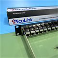 Thanh đấu nối Patch Panel 24 cổng Cat6 FTP 1U PicoLink P/N: PL-F1U24P -C6