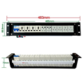 Thanh Ray đấu nối Atomat, ổ điện, chống sét cho tủ mạng Picolink PL-2U-DIN