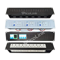 Thanh Ray đấu nối Atomat, ổ điện, chống sét cho tủ mạng Picolink PL-2U-DIN