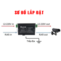 Thiết bị chống sét mạng Lan RJ45, IP Camera, Picolink PL-107POE-E1000