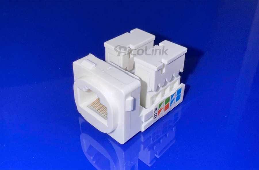 Nhân mạng RJ45 , Modul Rack chính hãng PicoLink PN: PL18195-6S, lắp mặt sino