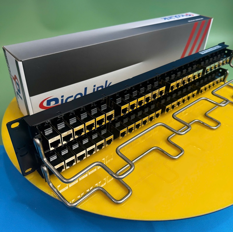 Thanh đấu nối Patch Panel 48 cổng Cat6 FTP 2U PicoLink PL-F2U48P-C6A