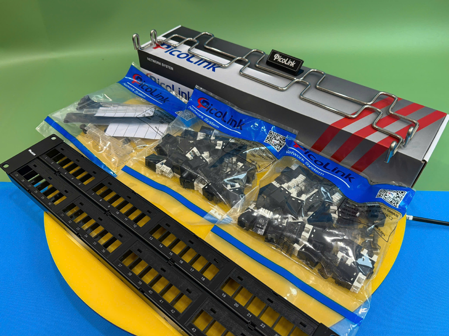 Patch Panel PicoLink CAT6 48 Port Chính Hãng P/N: PL-S2U48R -C6
