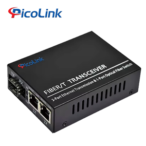 Bộ chuyển đổi quang điện SFP sang 2 Lan, Picolink PL-1SFP-2G