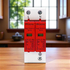 Chống sét lan truyền AC 2P 40Ka, Picolink PL-CS2P-40