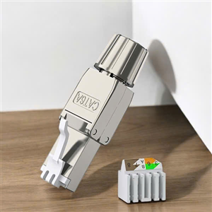 Đầu bấm hạt mạng Cat6A STP không dùng Tool, chống nhiễu, PicoLink PL-KT6A