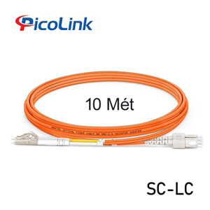 Dây Nhảy Quang Multimod SC-LC 10 Mét, Picolink PL-SCLC10M
