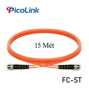 Dây Nhảy Quang Multimode FC-ST 15 Mét, Picolink PL-FC-ST15M