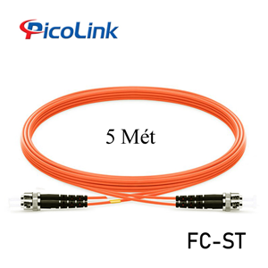 Dây Nhảy Quang Multimode FC-ST 5 Mét, Picolink PL-FC-ST5M