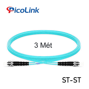 Dây nhảy quang OM3 ST-ST, 3 Mét, Picolink PL-ST-ST03
