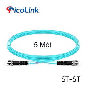 Dây nhảy quang OM3 ST-ST, 5 Mét, Picolink PL-ST-ST05