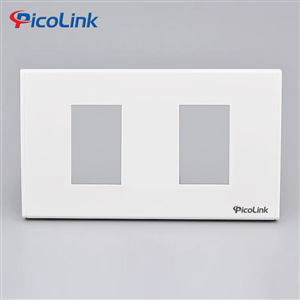 Mặt ổ cắm 2 cổng Picolink