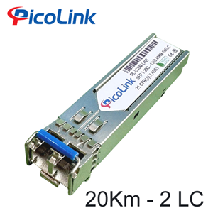 Module quang 2 sợi SFP 20Km 1.25Gbps PicoLink, PL-LCSM-L20T