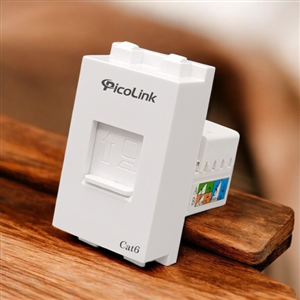 Nhân Mạng RJ45 Cat6, Modul Rack Cat6, PicoLink  PL-19166