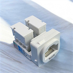 Nhân mạng RJ45  Cat6, Modul Rack  PicoLink PL18195-6S, lắp mặt sino