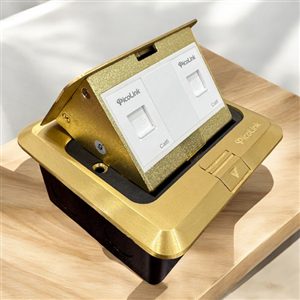 ổ cắm đế âm sàn 2 ổ mạng Picolink, PL-012