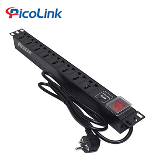 Thanh nguồn PDU chống sét Đa năng 8 ổ cắm, Picolink PL-PDU-CS8