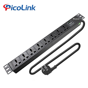 Thanh nguồn PDU chống sét Đa năng 8 ổ cắm, Picolink PL-PDU-CS8
