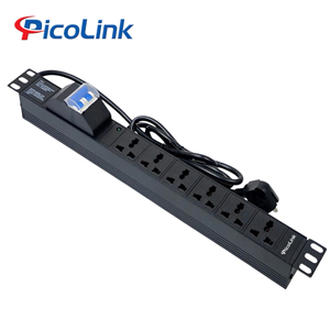 Thanh nguồn PDU Đa năng 6 ổ cắm 32A có kèm dây nguồn