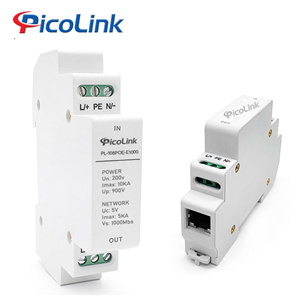 Thiết bị chống sét mạng Lan RJ45, IP Camera, Picolink PL-108POE-E1000